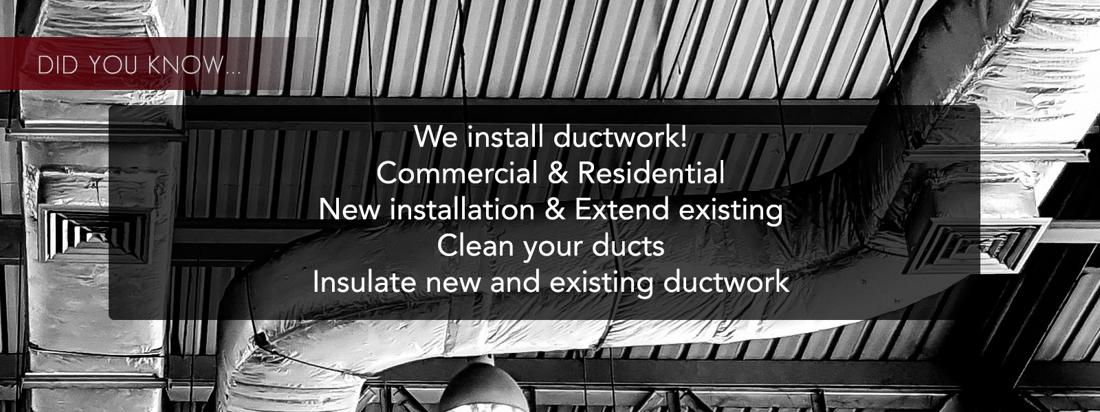 ductwork cleaning and instalation